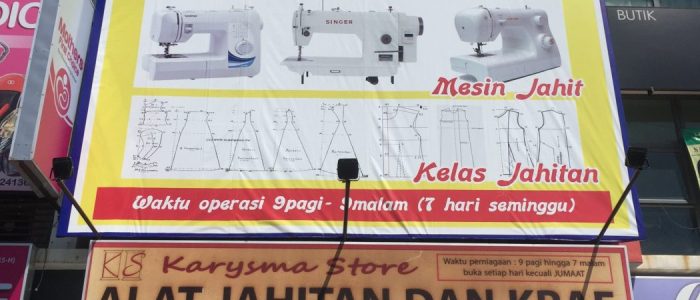 Kedai Alat Jahit di Kapit: Beli Benang, Jarum & Mesin Jahit Murah & Lengkap